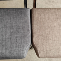 Chaises d'église rembourrées en gros, empilables et emboîtables, avec housse en tissu pour pasteur et église