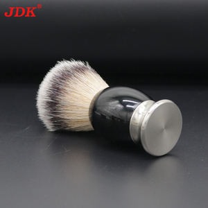 Marque privée Résine Manche En Métal Bonne Qualité De Luxe Blaireau Vieux Nylon Cheveux Imitation Blaireau Cheveux Blaireau - Product Image 4