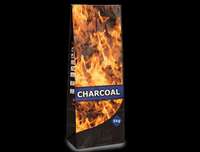 Sac en papier kraft naturel grand format avec doublure intérieure de qualité alimentaire pour charbon de bois, idéal pour barbecue, restaurant, entrepôt, maison