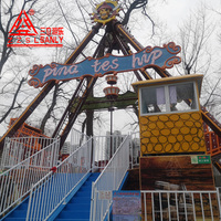 Bateau pirate à balançoire classique pour parcs, équipement d'amusement extérieur à réglage intelligent, attraction populaire pour sites touristiques