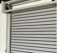 2024 dur spirale roulant en aluminium haute vitesse volet roulant porte Turbine rapide serrure de porte de Garage alliage d'aluminium rouleau à grande vitesse