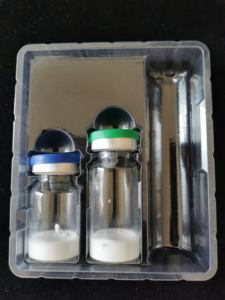 Bandeja de Plástico PET Termoformada al Vacío para Cosméticos, Empaque de Polvo Liofilizado, Plástico Transparente Personalizado, Logotipo Personalizado Aceptable - Product Image 2