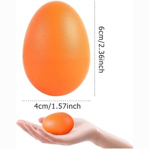 Maracas de Plástico Coloridas al por Mayor, Sonajero de Huevo para Fiestas, Bodas, Eventos Deportivos, Regalo de Cumpleaños - Product Image 5
