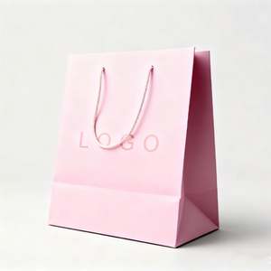 Bolsa de Papel para Compras de Ropa de Envío Rápido, Bolsa de Papel Kraft Personalizada de Fábrica con Asas Reforzadas para Minoristas de Moda - Product Image 2