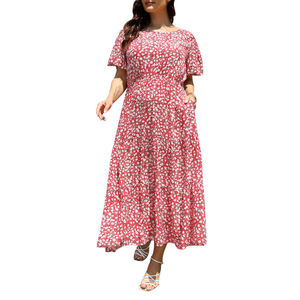 <span class=keywords><strong>Ever</strong></span> Pretty – robe longue de soirée pour femme, imprimé Floral, style Boho, grande taille, OEM ODM, 2022 - Product Image 3