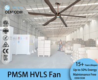 Ventilador de Techo Industrial de 3m, Motor de Ventilación HVLS, Aleación de Aluminio, 5 Aspas, Garantía de 3 Años, Silencioso, 10 pies, Venta al Por Mayor del Fabricante