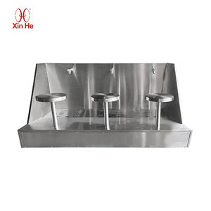 Nuevo Lavabo de Acero Inoxidable 304 Personalizable para 3 Personas, para Lavado de Pies y Wudu, Uso en Mezquitas para Musulmanes - Product Image 1