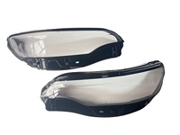 Ensemble de phares / Verre de phare pour Cherokee 2019-2023 Noir 1 pièce avec DRL LED 68275944AE 68275945AG 68275945 68275944