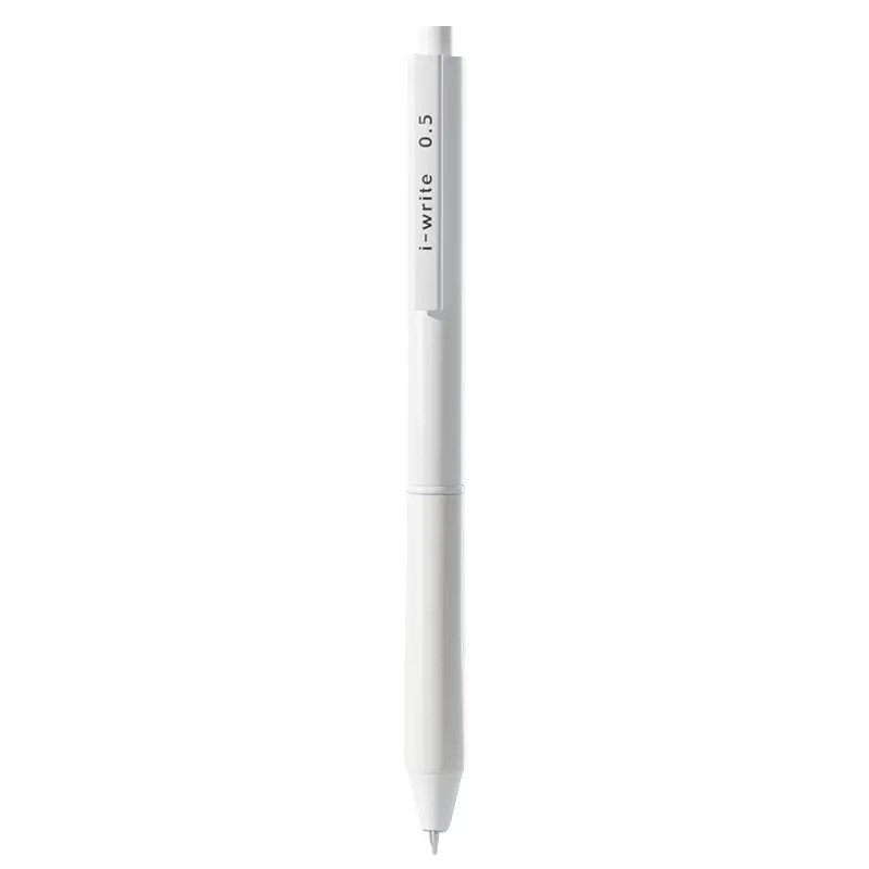 Polaris Đen Gel bút mịn bằng văn bản có thể thu vào gel mực rollerball bút với đệm mềm Grip nhanh khô
