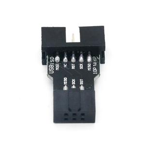 10Pin To 6PiN Convert To Standard 10 Pin To 6 Pin Adapter Board For ATMEL <strong>STK500</strong> AVRISP USBASP ISP Interface Converter <strong>AVR</strong> - Product Image 6