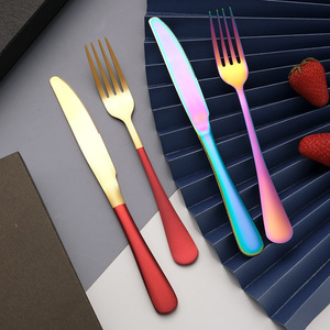 Stainless Steel <strong>Two</strong>-Piece Western Tableware Set, Knife and Fork <strong>Gift</strong> <strong>Box</strong> <strong>for</strong> Company Events and <strong>Dinners</strong> - Product Image 4