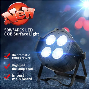 Projecteur LED COB 400W à 4 Yeux avec Contrôle DMX512, Blanc Chaud, pour Éclairage de Scène/Club/Événement - Product Image 3