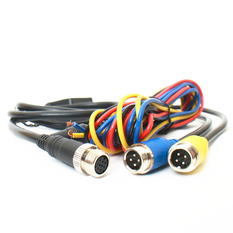 13-Контактный аксессуар разъем системы безопасности камера расширение автомобиля камера кабель монитора