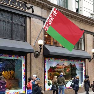 3x5FT Polyester Cheap Price Belarus Country <b>Flag</b> and National <b>Flag</b> With Two Grommets - Product Image 3