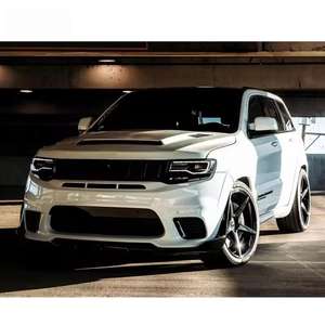 Kit carrosserie Cherokee Trackhawk 2012-2021 : extensions de jupes latérales, plaques de séparation, lèvres de pare-chocs et ailerons - Product Image 5