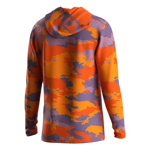 Wholesale <b>Men's</b> Hooded Fishing Long Sleeve High-Vis Cooling Flexible Fabric UPF50+ for <b>Kayak</b> Fishing Paddling - Product Image 3