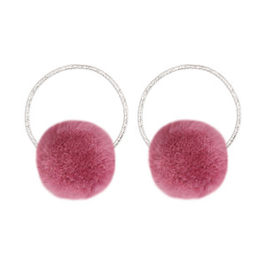 Enfants filles solide ruban <span class=keywords><strong>cheveux</strong></span> arc élastique cravate pinces à <span class=keywords><strong>cheveux</strong></span> avec pompon épingles à <span class=keywords><strong>cheveux</strong></span> mignon Barrettes - Product Image 1