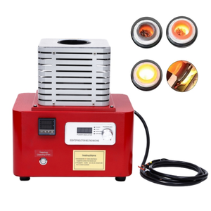 Four à induction à fréquence moyenne compact pour la fusion des métaux précieux Or Argent - Product Image 2