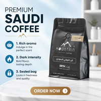Sachets personnalisés à fond plat givré en papier kraft noir pour grains de café et sucre, avec fermeture éclair et valve de gaz, 250g, jetables
