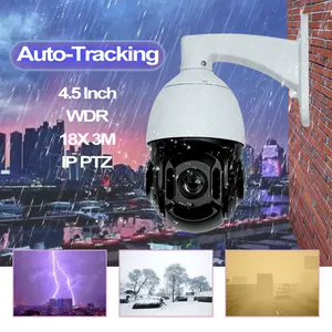 Compatibile fotocamera PTZ di sicurezza Ip Hikvsion 8mp 4k Hd Ip66 a infrarossi con rilevazione di movimento professionale automatico Ptz