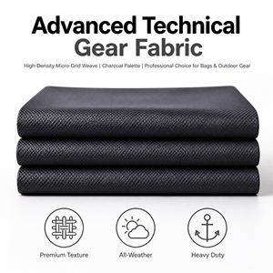 Tissu en nylon jacquard tissé imperméable et résistant aux déchirures 200D pour sacs à dos de randonnée, tentes de camping et chaussures - Product Image 4