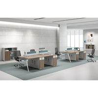 XTLBZ-0412 Bureau de direction moderne de luxe en bois Xitian, pour PDG/Directeur, extensible, avec bordure entièrement scellée, en panneau mélaminé
