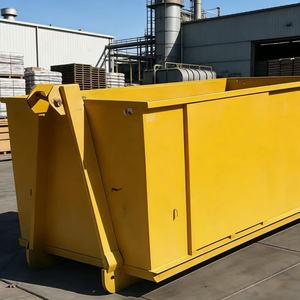 Kontainer Hook Lift Galvanis Celup Panas Baja A210 <span class=keywords><strong>Heavy</strong></span> Duty untuk Logam Bekas Industri - Product Image 1