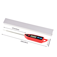 Termometer Dapur Digital Tahan Air, Alat Dapur TP301, Termometer Oven Elektronik BBQ Pemeriksaan Makanan untuk Memasak Daging Susu