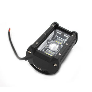 Lampe Flash bicolore 60W 3 "12v LED lumière voiture tireur jaune blanc hors route lumière de conduite Led travail barre lumineuse pour camion <span class=keywords><strong>tracteur</strong></span> - Product Image 2