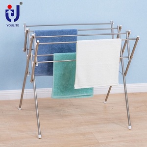 El mejor precio <span class=keywords><strong>de</strong></span> Metal para sala <span class=keywords><strong>de</strong></span> estar, organizador <span class=keywords><strong>de</strong></span> <span class=keywords><strong>ropa</strong></span> <span class=keywords><strong>de</strong></span> pie, fácil instalación, toallero plegable, soporte - Product Image 2