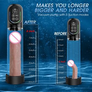 Bestseller Elektrische Penis vergrößerung vakuumpumpe, wiederauf ladbare automatische Vakuum-Penis vergrößerung verlängerung pumpe, Luftdruck gerät - Product Image 6