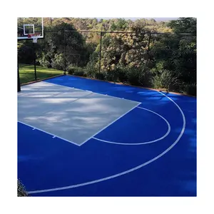 Outdoor Basketball Court Interlocking Floor Backyard Volleyball Sport Court Tile