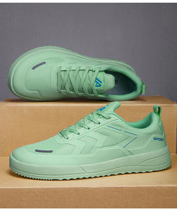 Chaussures de sport légères à plateforme et à bout large, style printemps/été, décontractées et amples pour hommes, style marche. - Product Image 6