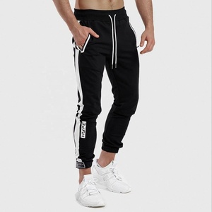 Pantalons de survêtement pour hommes en éponge française OU en polaire en 100% coton avec logo personnalisé Pantalons de survêtement pour hommes vente en gros de pantalons de survêtement personnalisés pour hommes - Product Image 2