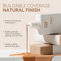 Fond de Teint Teinté en Gros Formule Légère Hydratante Fini Mat Couvrance Totale Longue Durée pour un Maquillage Quotidien