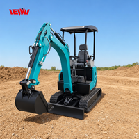 Nouvelle pelle sur chenilles agricole chinoise 2026 avec moteur Kubota EURO 5, cabine, 1,4 tonne, 15 tonnes, à vendre