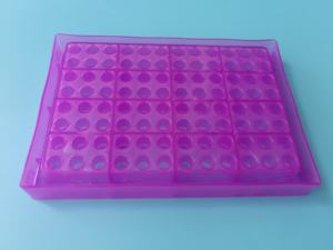 फैक्टरी थोक स्टेरिल लैब खपत करने योग्य चिकित्सा पीपी प्लास्टिक सेंट्रीफ्यूज ट्यूब भंडारण बॉक्स 96 72 73 50 अच्छी तरह - Product Image 3