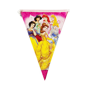 Piatti, Bicchieri e Utensili in Plastica per Feste di Compleanno per Bambini, Decorazioni Moderne e Minimaliste con Sei Principesse delle Fiabe - Product Image 5