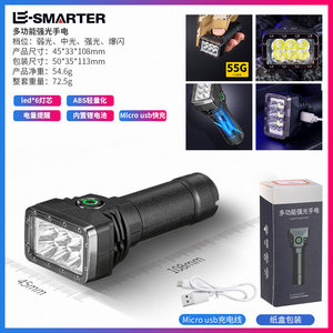 ไฟฉาย Le-Smarter รุ่นมินิ LED อลูมิเนียมอัลลอยด์ สำหรับตั้งแคมป์และกิจกรรมกลางแจ้ง พกพาสะดวก พร้อมฟังก์ชั่นปรับความสว่าง - Product Image 5
