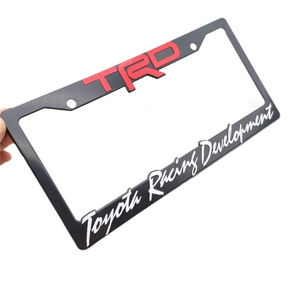 Marco <span class=keywords><strong>de</strong></span> licencia <span class=keywords><strong>de</strong></span> aluminio universal más vendido portabicicletas trasero para bicicletas - Product Image 4