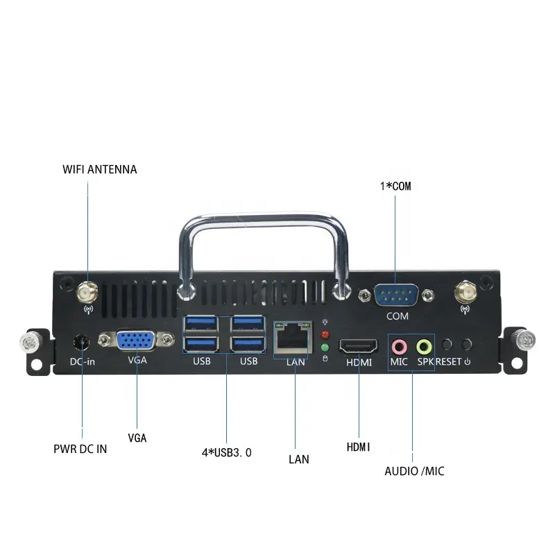 11a generazione Intel Core i3/i5/i7 X86 OPS supporto Computer Windows Linux Ubuntu OPS Mini PC