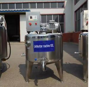 Formaggio automatico di mandorle 60 litri di capra portatile piccolo Yogurt Mini latte pastorizzatore macchina per la vendita - Product Image 5