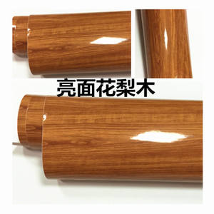 Desain kustom tempa 5D pola kayu stiker mobil vinil PVC stiker mobil untuk mobil Led dan lampu badan - Product Image 3