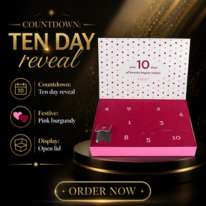 Caja <span class=keywords><strong>de</strong></span> Calendario <span class=keywords><strong>de</strong></span> Adviento Navideño Personalizada con Ventana Desprendible y Compartimentos Numerados, Empaque <span class=keywords><strong>de</strong></span> Regalo para Venta Minorista Festiva - Product Image 5