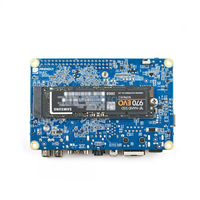 JEO RK3399 Carte de développement AI Double fréquence WiFi Double caméra 4GB Mémoire 4K VPU NanoPC-T4 4GB RAM + 16GB eMMC