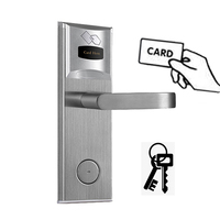 Cerradura Electrónica RFID para Puerta de Habitación de Hotel, Sistema Profesional de Acero Inoxidable con Certificación CE y FCC