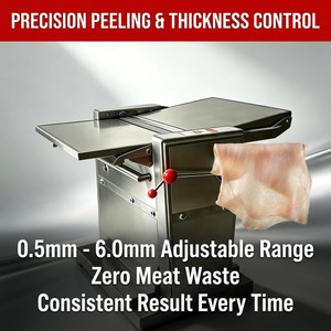 Machine à trancher le bœuf et à éviscérer le porc entièrement automatique avec moteur, haute rigidité, capacité de production de <span class=keywords><strong>24</strong></span> m/min - Product Image 4
