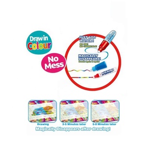 Estera <span class=keywords><strong>de</strong></span> garabato <span class=keywords><strong>de</strong></span> agua reutilizable <span class=keywords><strong>de</strong></span> 70cm <span class=keywords><strong>de</strong></span> tamaño para niños pequeños, juguete <span class=keywords><strong>de</strong></span> pintura <span class=keywords><strong>de</strong></span> aprendizaje educativo temprano, estera <span class=keywords><strong>de</strong></span> dibujo <span class=keywords><strong>de</strong></span> garabato <span class=keywords><strong>de</strong></span> agua mágica, almohadilla para colorear - Product Image 5