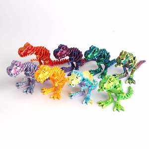Modèle de jouet dinosaure imprimé en 3D, matériau PLA créatif, cadeaux en plastique imprimé 2025 - Product Image 5