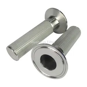 Vendita calda 20 micron acciaio inossidabile ss 304 personalizza l'elemento filtrante sinterizzato del tubo del filtro liquido per l'industria